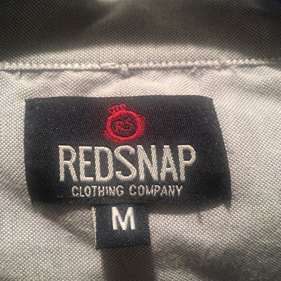 Men’s Button Up Blue Grey Shirt - Picture 2 of 2